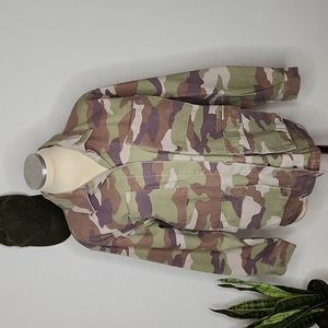 Forever 21 Camo Shacket Jacket